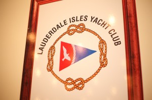 Lauderdale Isles Yacht Club - Sign